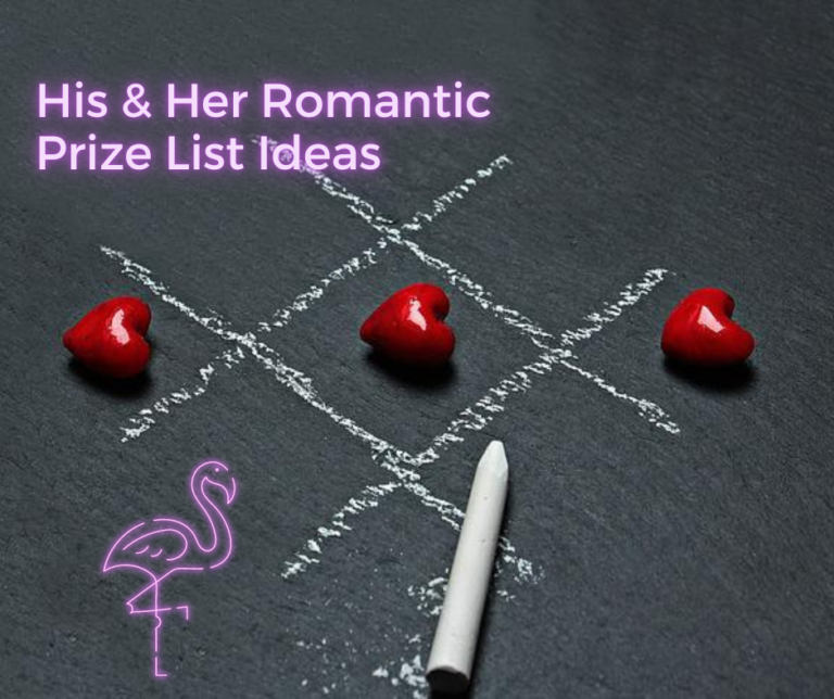 His & Her Romantic Prize List Ideas