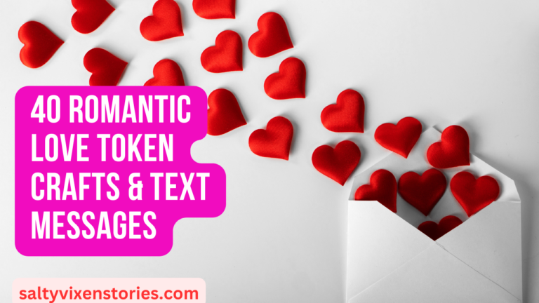 40 Romantic Love Token Crafts & Text Messages