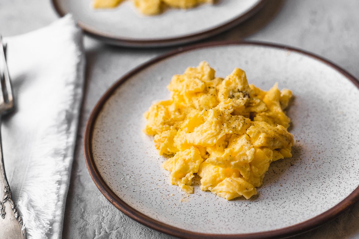 Scrambled eggs to perfection